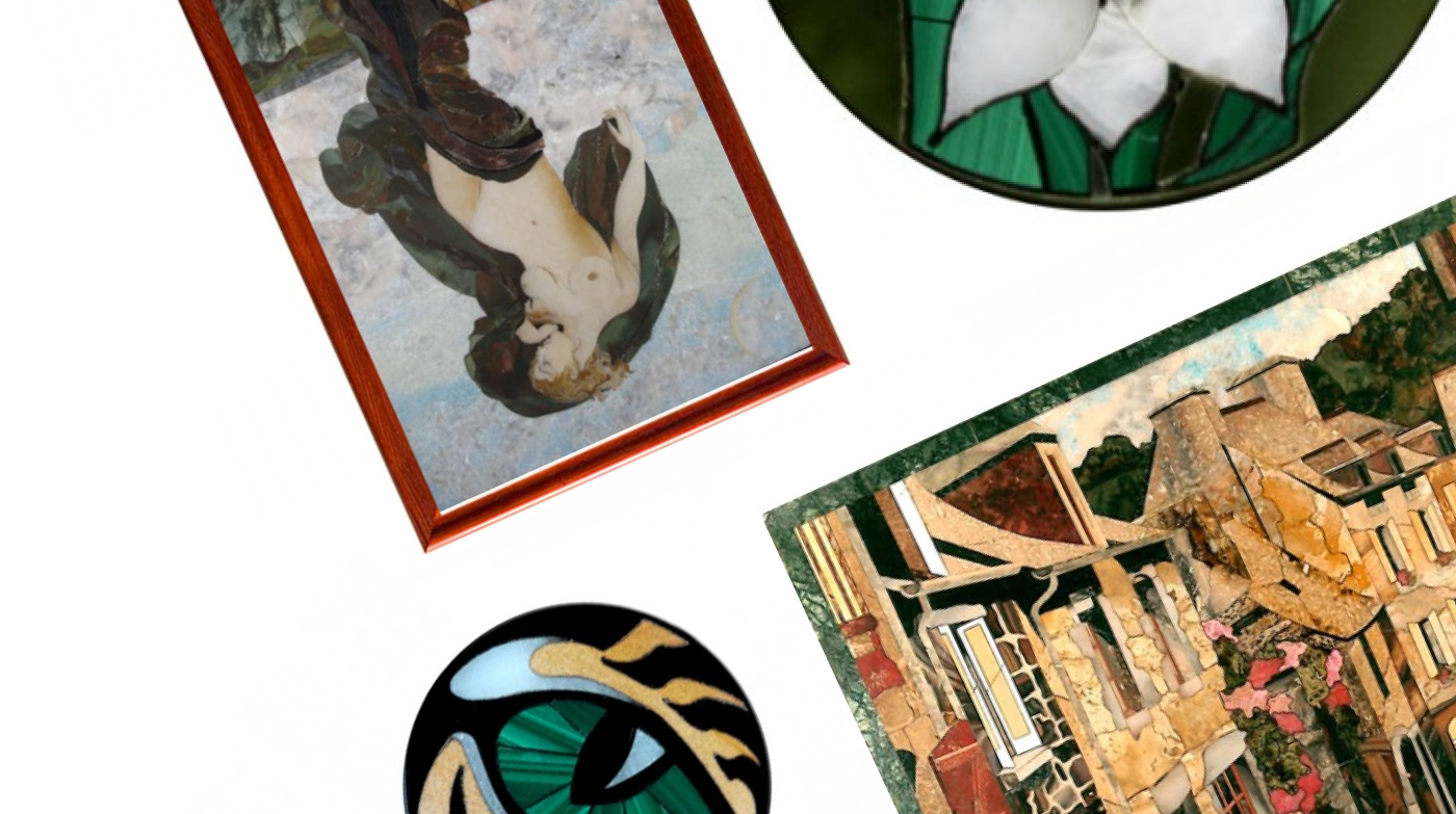 Изображение мастерской с флорентийской мозаикой — версия для десктопа