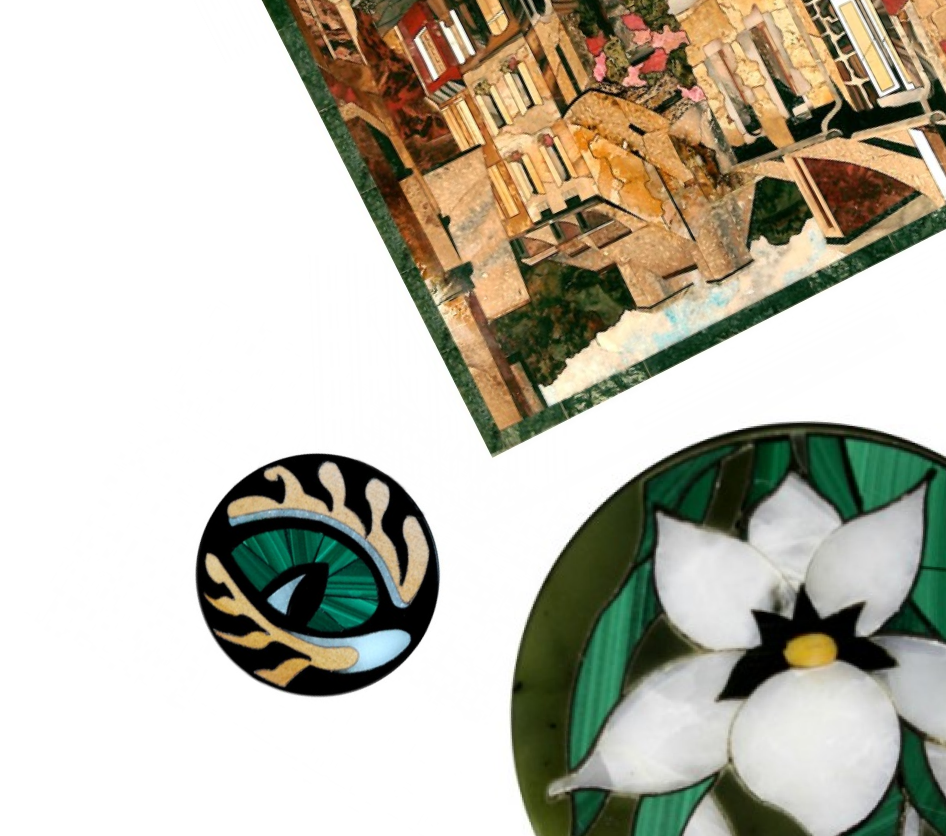 Изображение мастерской с флорентийской мозаикой — версия для планшета