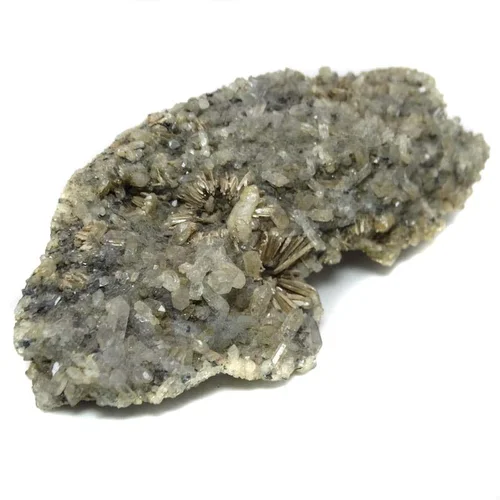 Пирофиллит на кварце