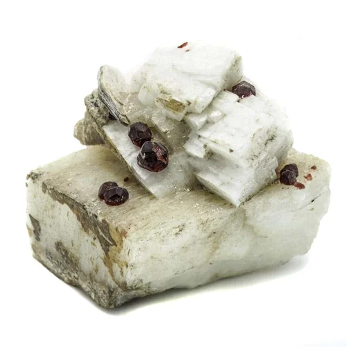 Спессартин, кварц