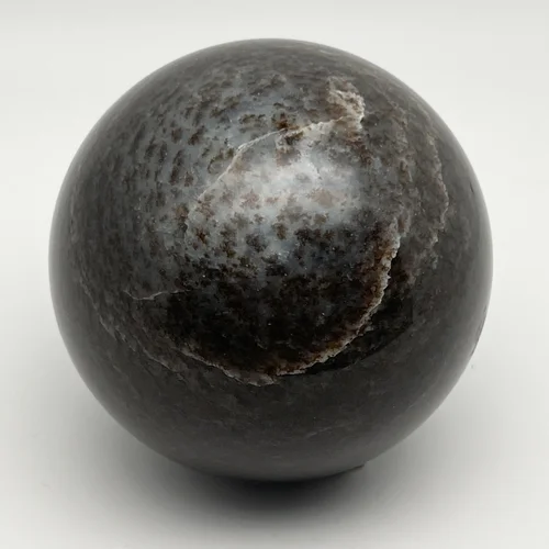 Шар из табачного нефрита 66мм