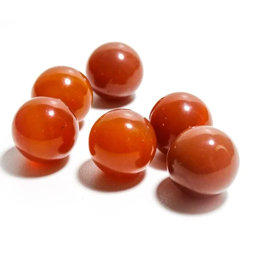 Шарики из сердолика