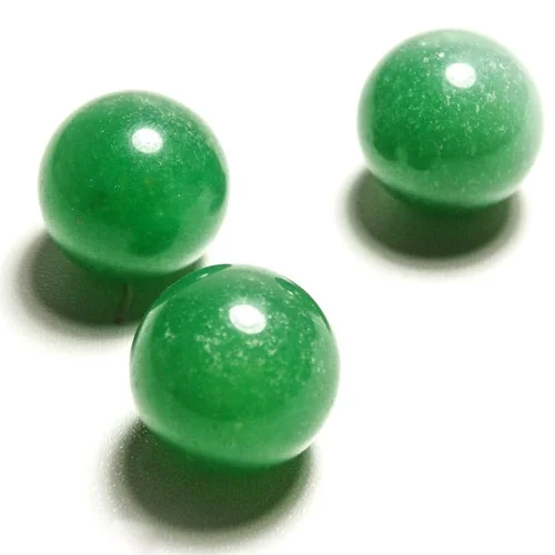 Шарики из кварцита зеленые