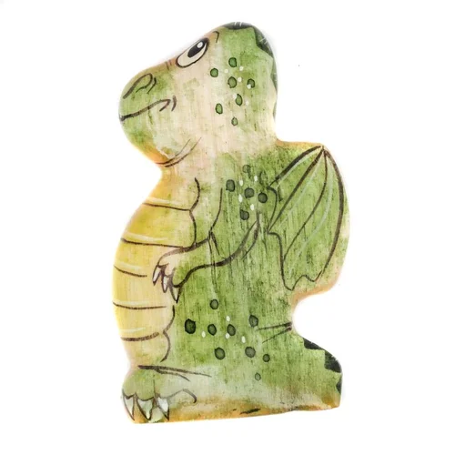 Магнит из селенита Дракон