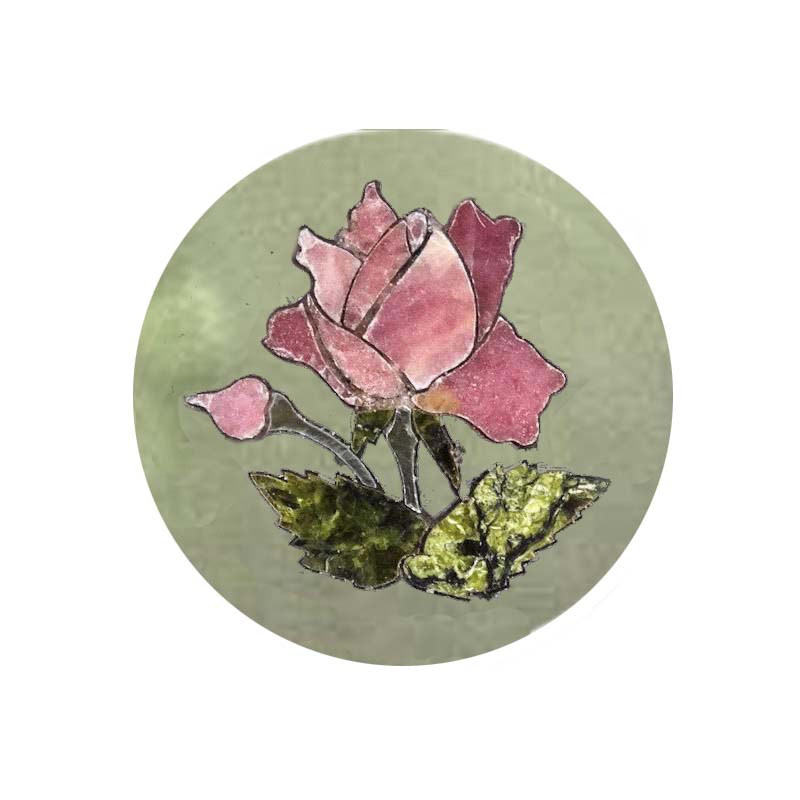 Роза. 25 мм. Уровень сложности - простой.